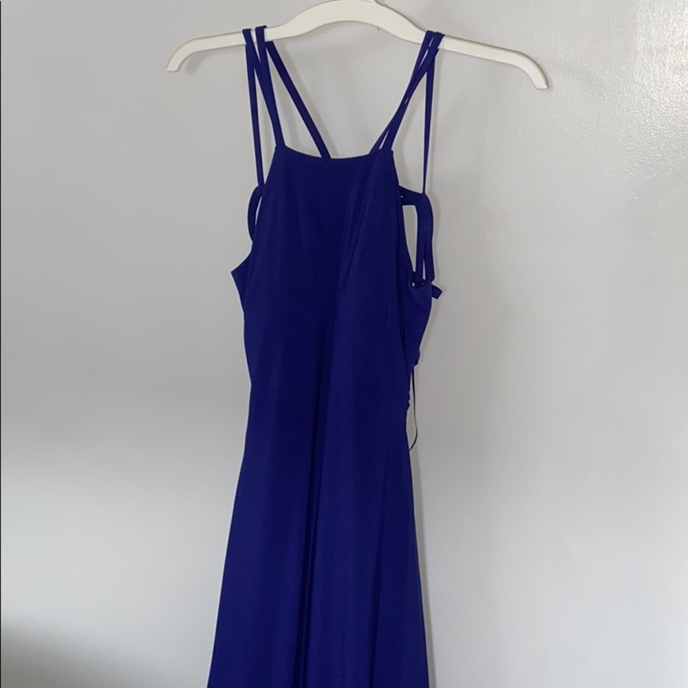 Women’s long gown, open back. NWOT never worn.